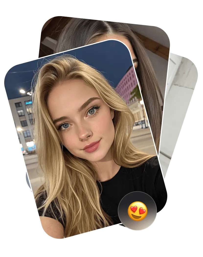 Girl smiling during call
