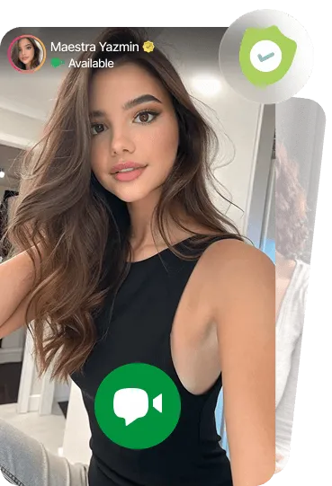 Video chat request screen