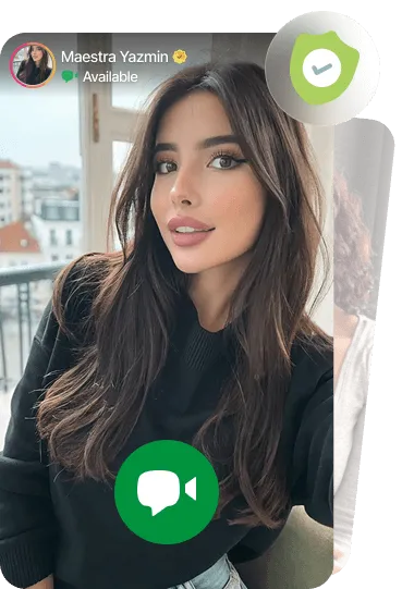 Girl waiting for chat