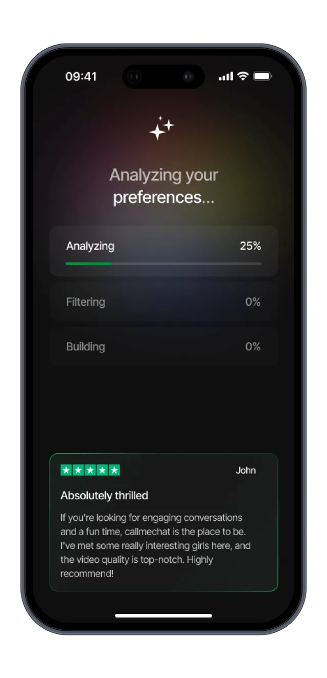 Settings screen in video app